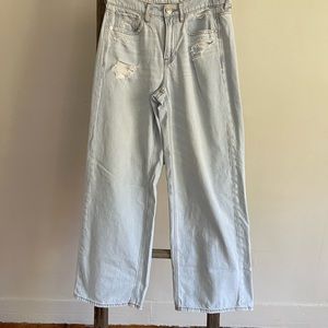 Aerie wide leg jeans